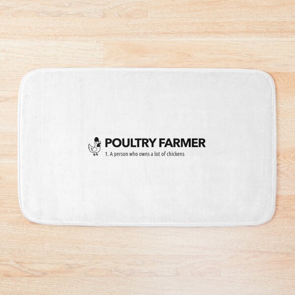 Item preview, Poultry Farmer; a Person who Owns a lot of Chickens designed and sold by katiekendall.
