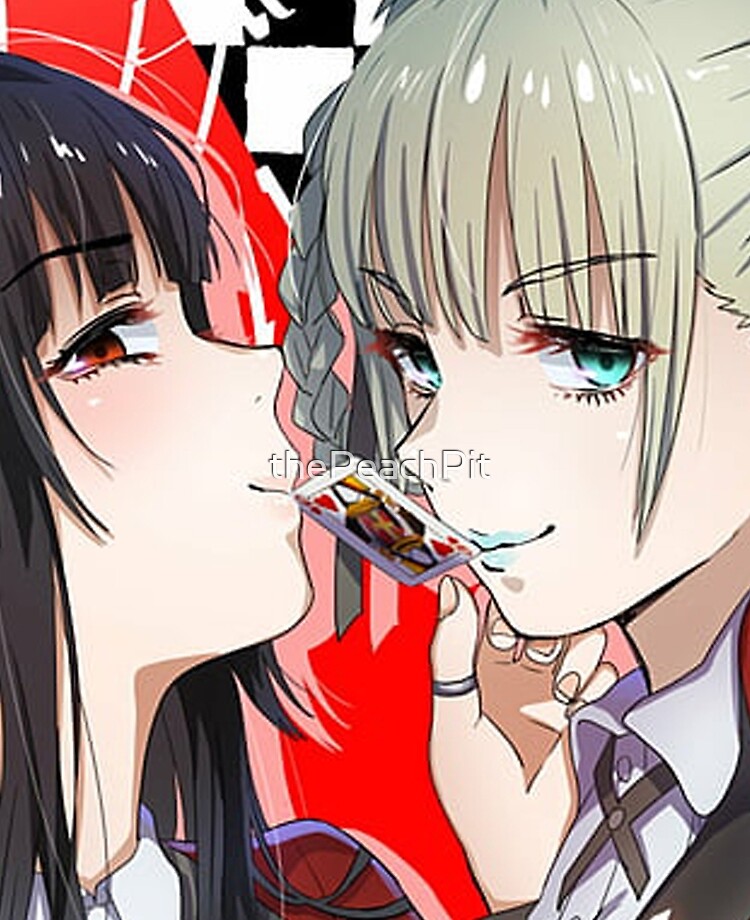 Kakegurui Yumeko Jabami, Ririka Momobami and Kirari Momobami