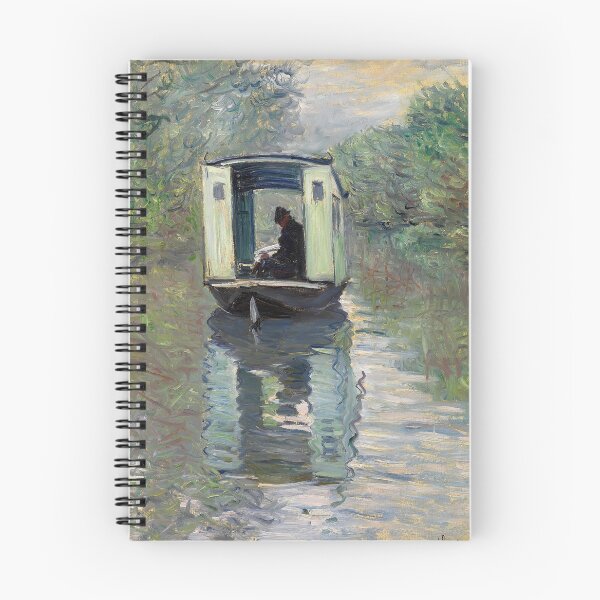 Item preview, The Studio Boat (Le Bateau-atelier) 1876 designed and sold by HistoryRestored.