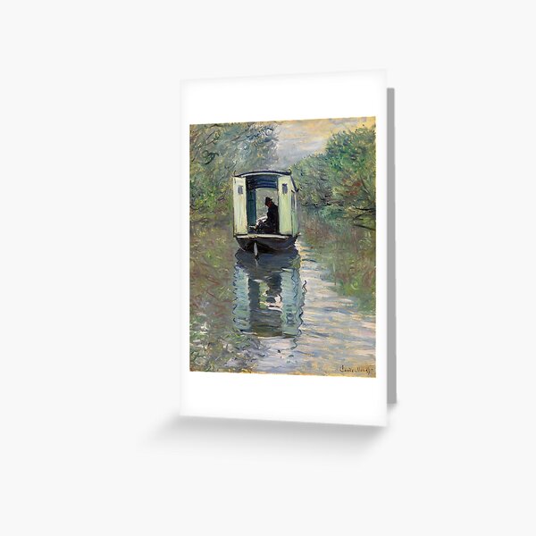 Item preview, The Studio Boat (Le Bateau-atelier) 1876 designed and sold by HistoryRestored.