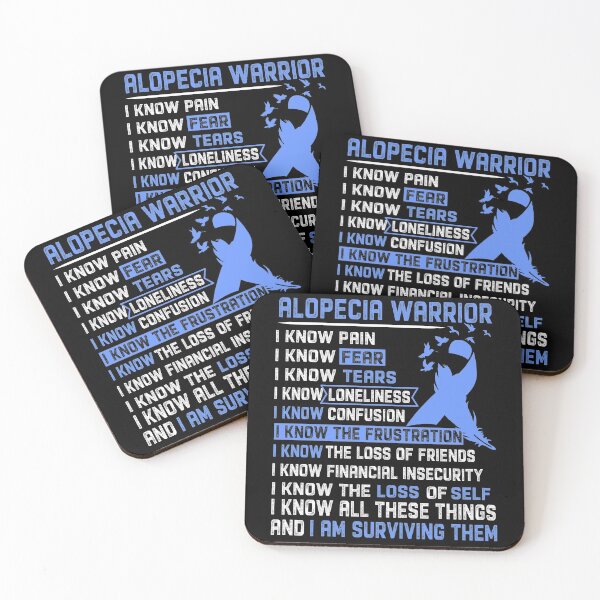 Item preview, I Am Alopecia Warrior, I Know All These Things and I Am Surviving Them designed and sold by DianabellShop.
