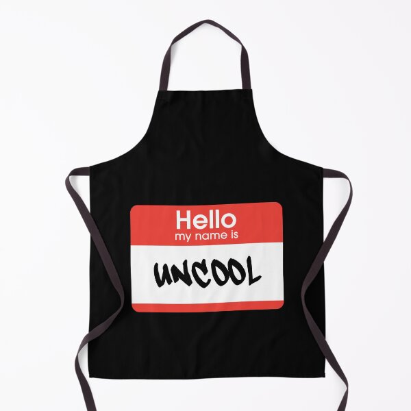 Item preview, Hello My Name Is Uncool Label  designed and sold by everything4eva.