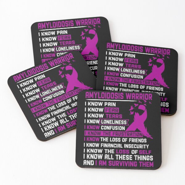 Item preview, I Am Amyloidosis Warrior, I Know All These Things and I Am Surviving Them designed and sold by DianabellShop.