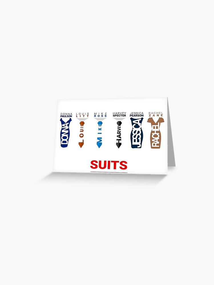 The Suits Birthday Greeting Card for Sale by OrlandoShirt