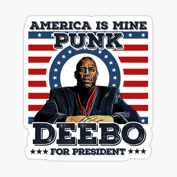 deebo with bike. Sticker for Sale by traq59