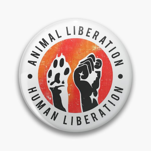 Item preview, Animal Liberation Human Liberation designed and sold by TheInsanely.