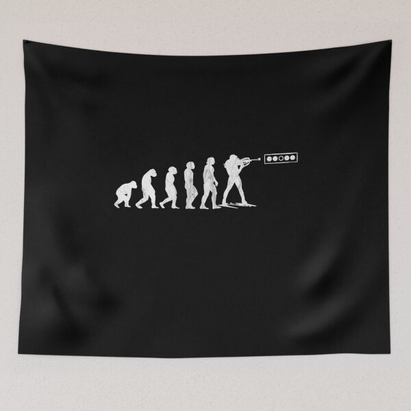Item preview, Biathlon winter sports shooting range Human Evolution designed and sold by lsvds.