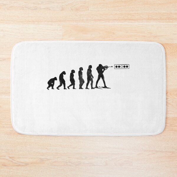 Item preview, Biathlon winter sports shooting range Human Evolution designed and sold by lsvds.