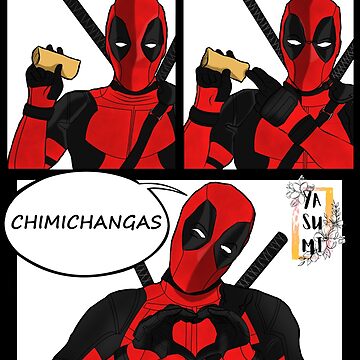 Deadpool Chimichanga Magnet