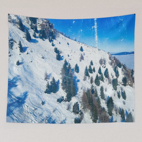 Item preview, Mountainous scene from the sky designed and sold by CreativeAMD.