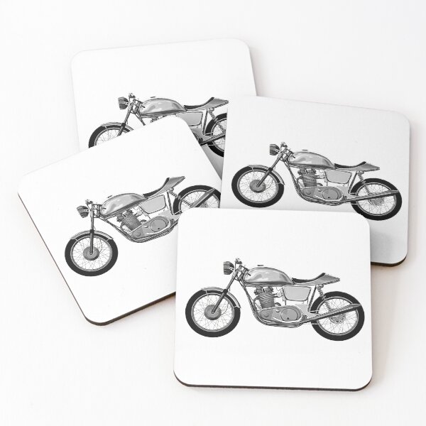 Item preview, Cafè Racer Retro Motorbike  designed and sold by PeterADesign.