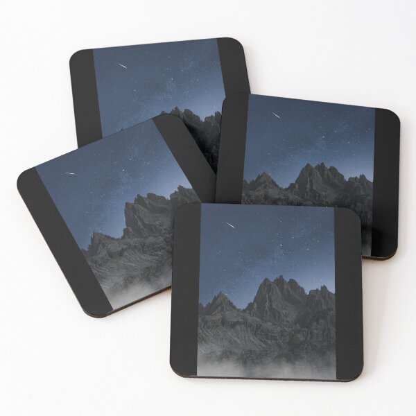 Item preview, Mountain in the night photograph designed and sold by Sarvgya Verma.