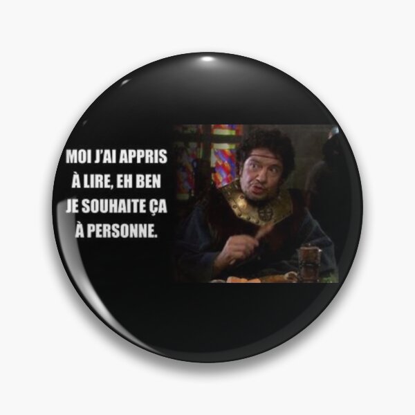 Item preview, Kaamelott Cult phrases Leodagan designed and sold by PercevalShop.