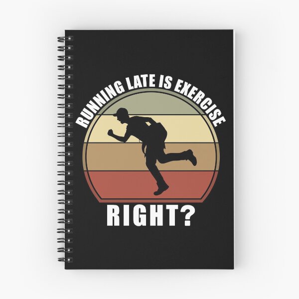 Item preview, Running Late Is Exercise Right? designed and sold by Giacob.