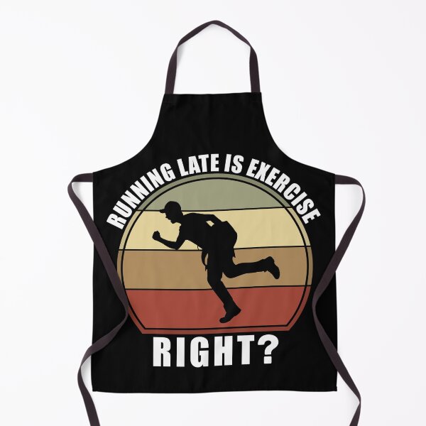 Item preview, Running Late Is Exercise Right? designed and sold by Giacob.