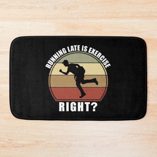 Item preview, Running Late Is Exercise Right? designed and sold by Giacob.