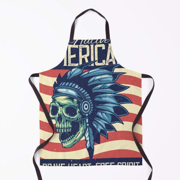 Item preview, Native Brave Heart America Free Spirit designed and sold by Yenbinh.