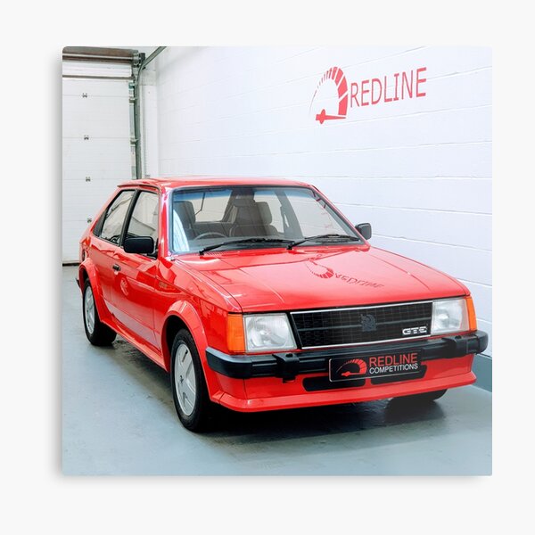 Vauxhall Astra MK1 GTE Metal Print