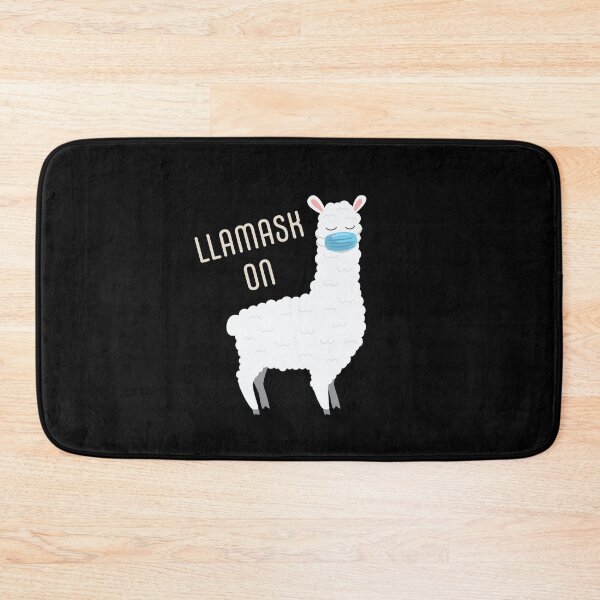 Item preview, Llamask On - Wear Your Mask Llama Alpaca designed and sold by razlanisme.