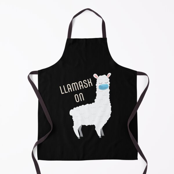 Item preview, Llamask On - Wear Your Mask Llama Alpaca designed and sold by razlanisme.