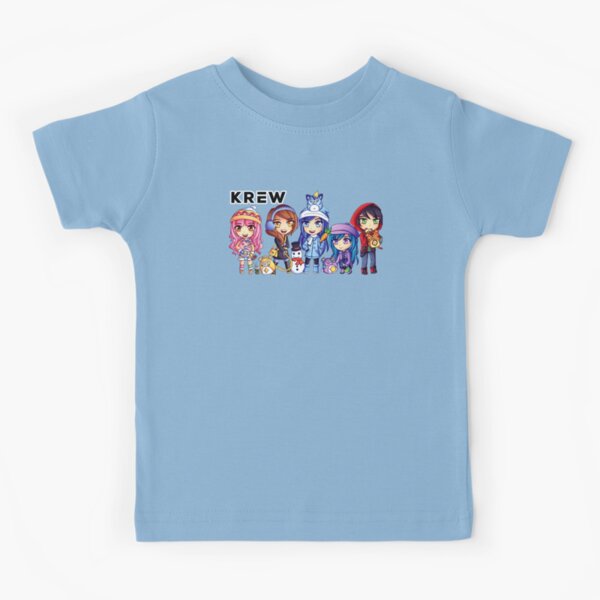 Fanart Cute Funneh and the Krew Christmas Kids Cartoon Kids T-Shirt