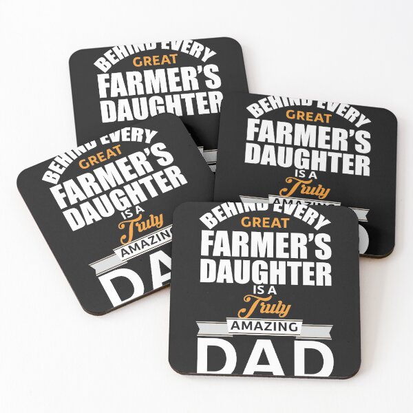 Item preview, Behind Every Great Farmer's Daughter Is A Truly Amazing Dad designed and sold by shinoshop.