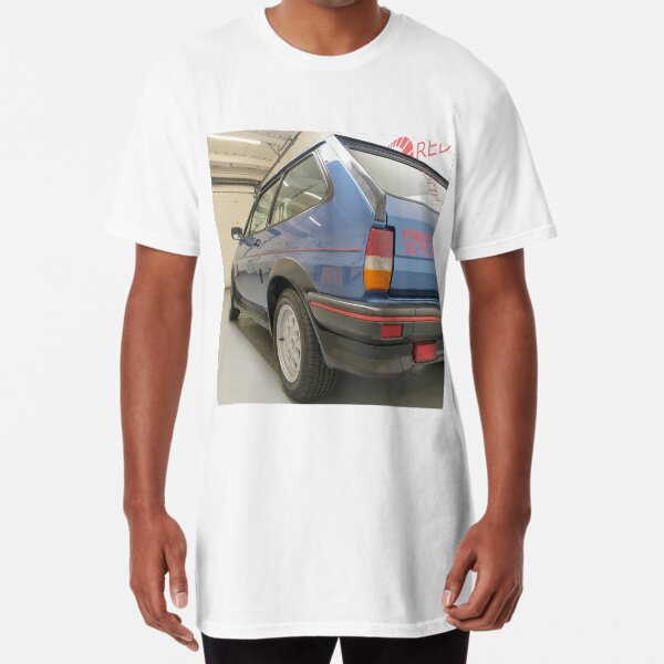 Ford Fiesta MK2 XR2 Rear Angle Long T-Shirt