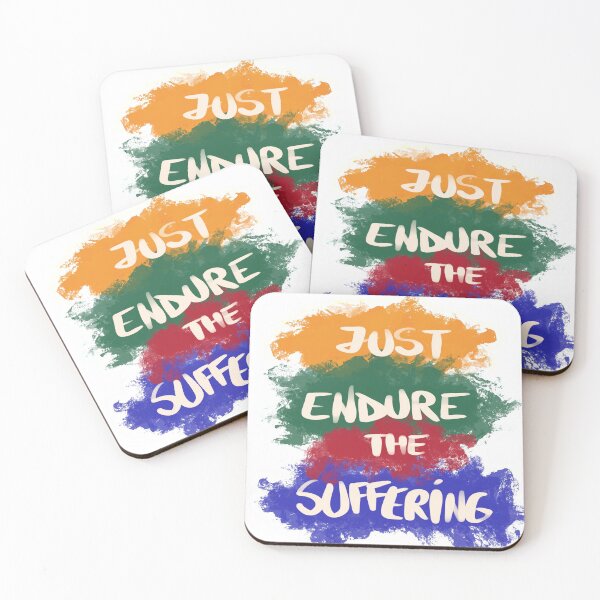 Item preview, Just Endure The Suffering designed and sold by StickerToopia.
