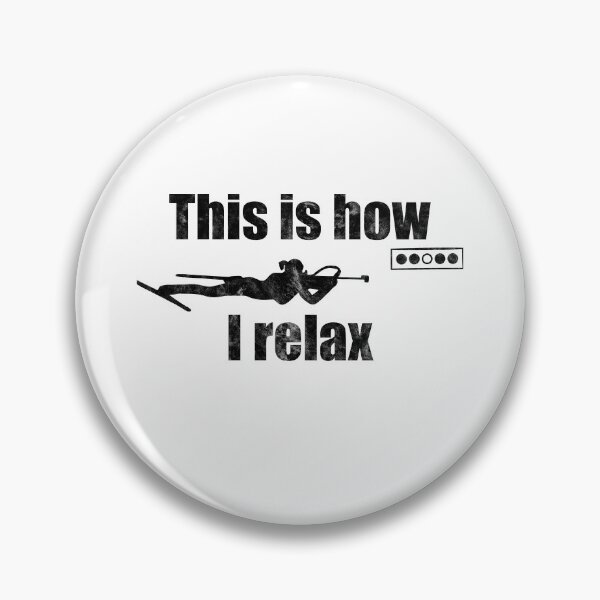 Item preview, Biathlon shooting range biathlete funny saying designed and sold by lsvds.