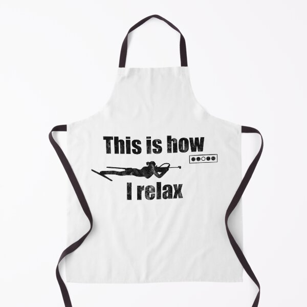 Item preview, Biathlon shooting range biathlete funny saying designed and sold by lsvds.