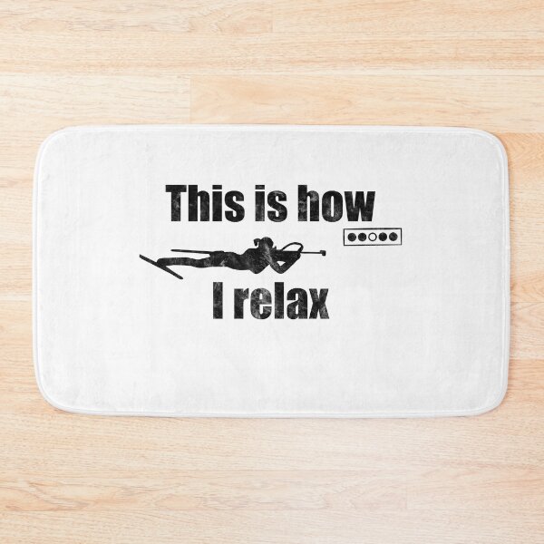Item preview, Biathlon shooting range biathlete funny saying designed and sold by lsvds.