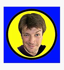 Captain Hammer Groupie Photographic Print