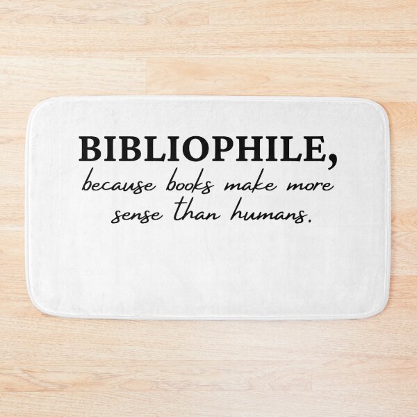 Item preview, bibliophile, book lover designed and sold by Kritika 99.