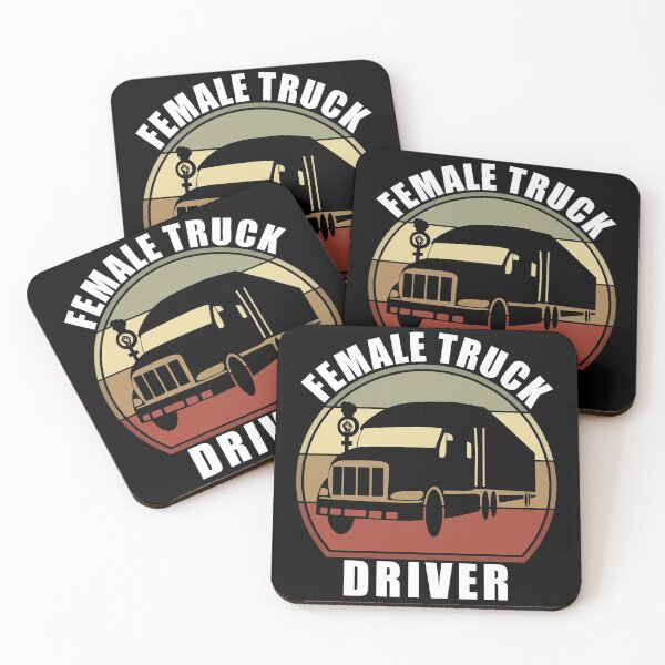 Item preview, Female Truck Driver designed and sold by Giacob.