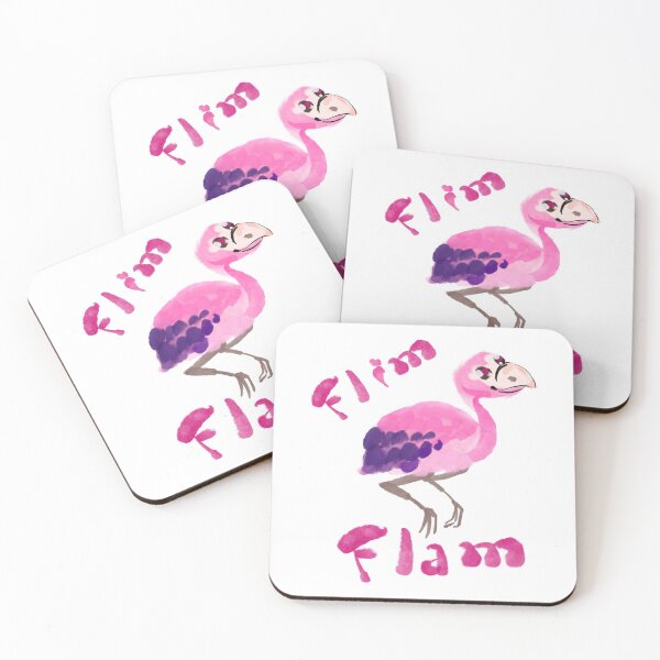 Item preview, Cute Flamingo designed and sold by StickerToopia.