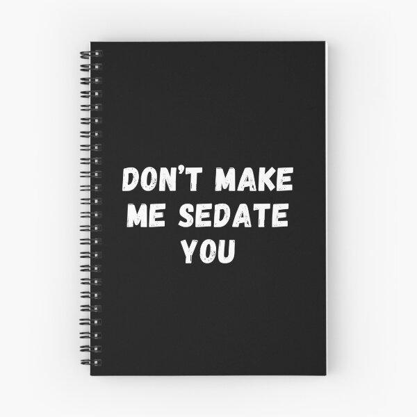 Item preview, Anesthetist nurse saying quote dont make me sedate you designed and sold by chi vana.