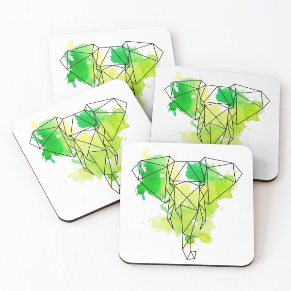 Item preview, Geometric elephant designed and sold by RosanneCreates.