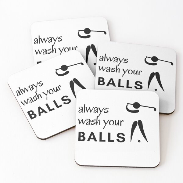 Item preview, Siempre lava tus bolas divertido regalo deportivo para hombres. designed and sold by hemokhtar.
