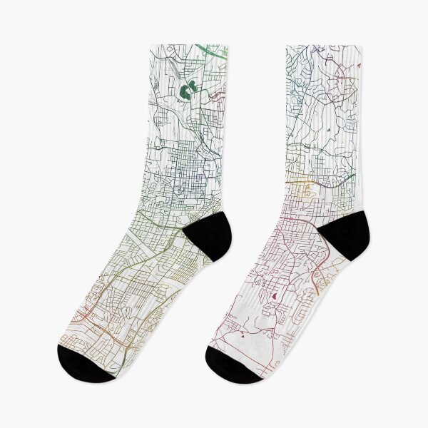 Item preview, Atlanta Watercolor Map by Zouzounio Art designed and sold by zouzounioart.