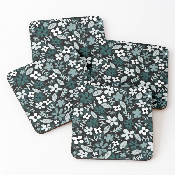 Item preview, Sweet Turquoise Floral designed and sold by Skeenazlan.