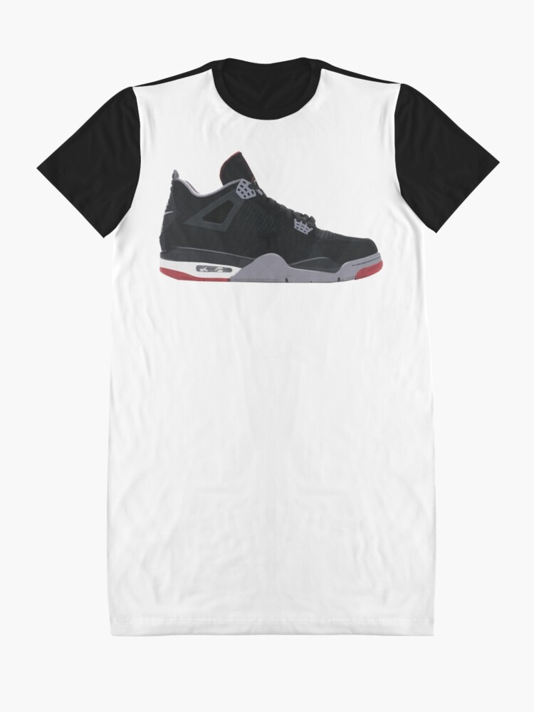 Air jordan clearance 4 bred clothing