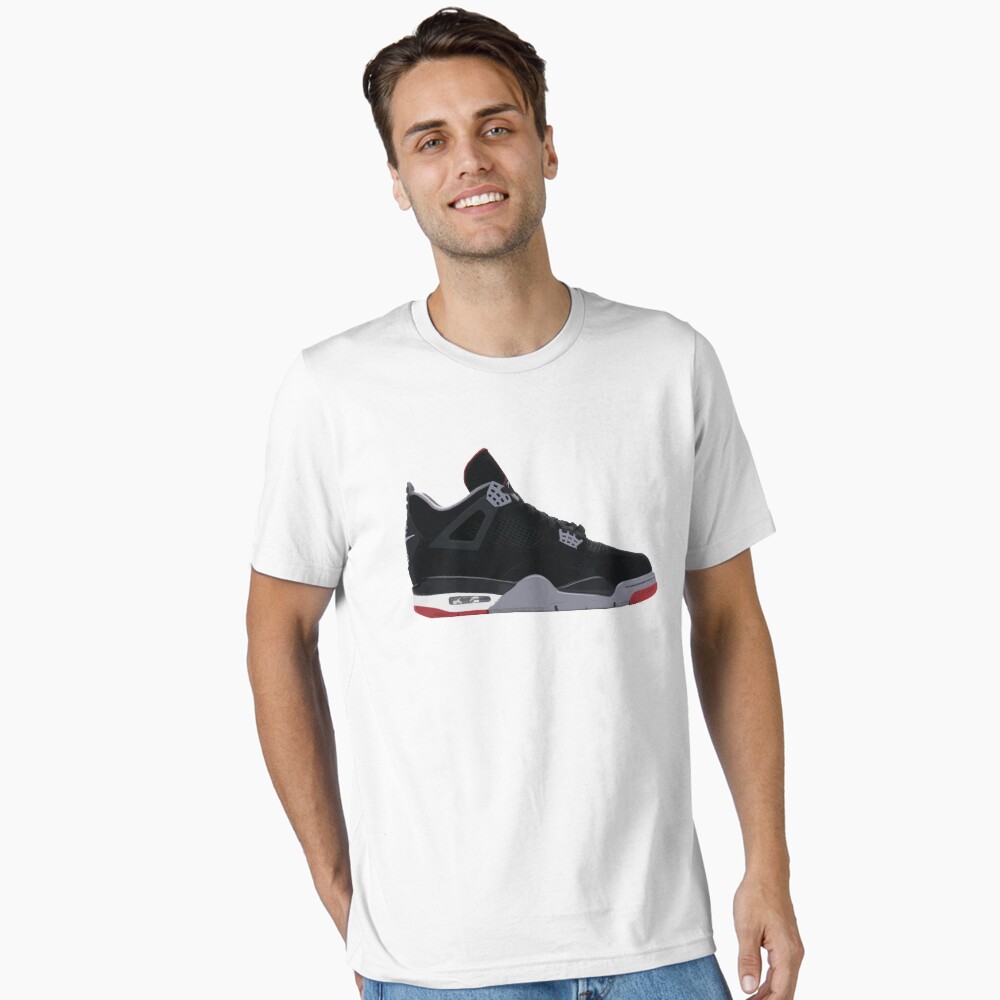 jordan 4 bred t shirt