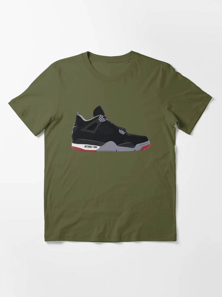 jordan 4 bred shirts