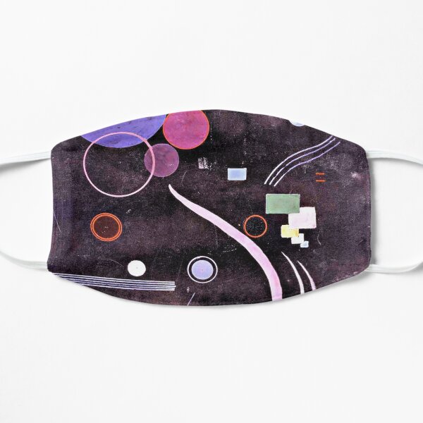Kandinsky abstract painting, Azentrales Flat Mask