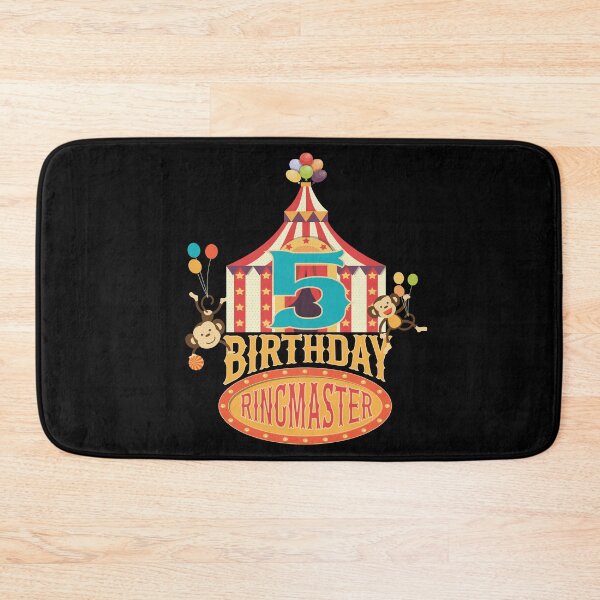 Item preview, 5th Birthday Ringmaster Kids Circus Lover B-day Party product designed and sold by Grabitees.