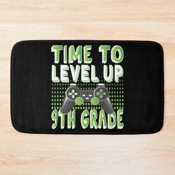 Item preview, Time To Level Up 9th Grade Kids Video Game Theme Party product designed and sold by Grabitees.