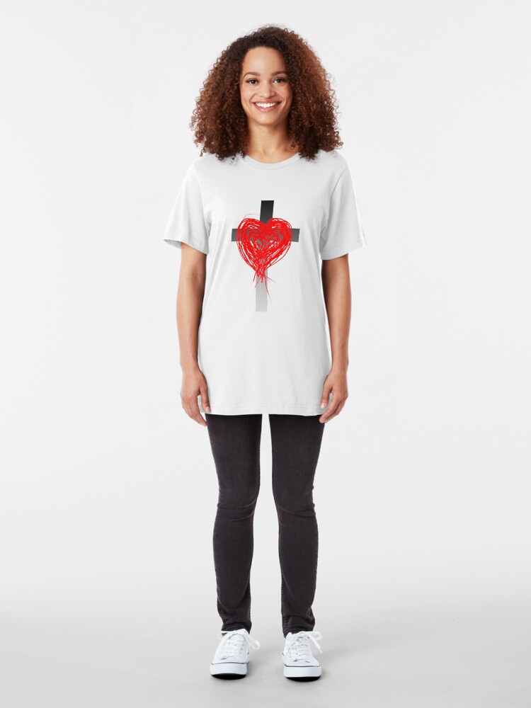 Alternate view of Christian Love Slim Fit T-Shirt