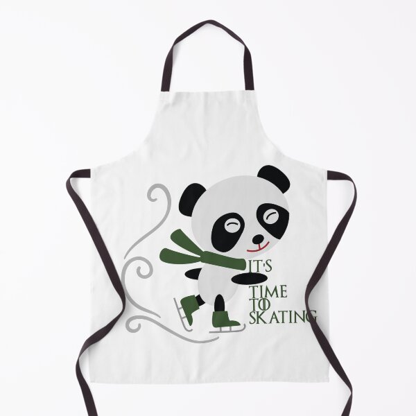Item preview, panda ice skating, Panda It's time to skating designed and sold by lifecareful.