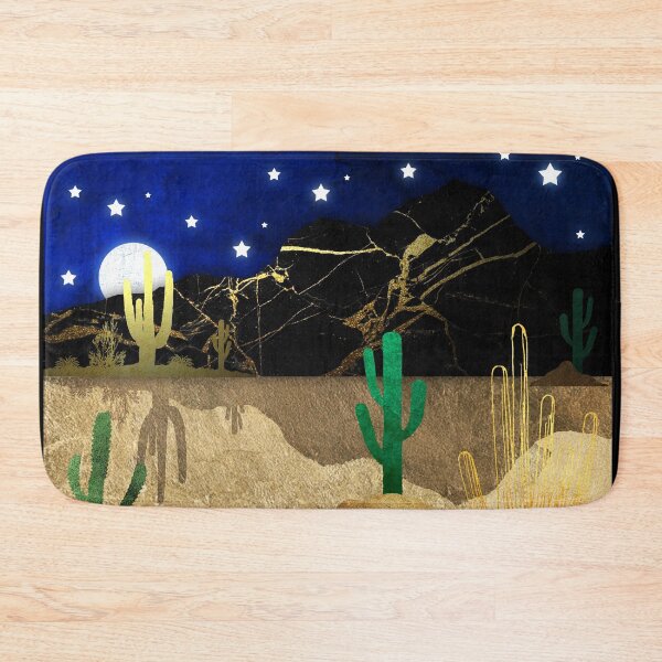 Item preview, Abstract Desert Landscape - Night Desert  designed and sold by DoggoTankDesign.