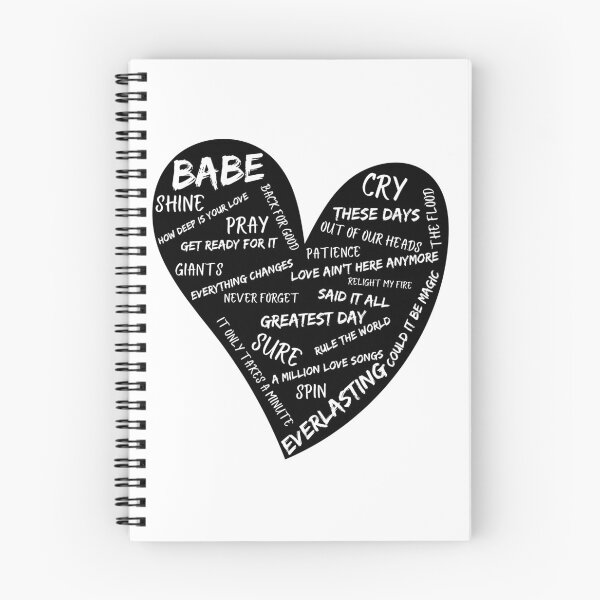 Item preview, Take That Song Titles designed and sold by My Backpocket And Me (TT Paintings).